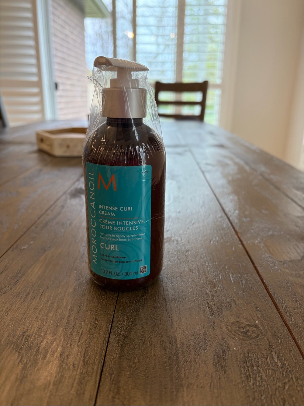Moroccanoil Intense Curl Cream - Turquoise and Brown Bottle